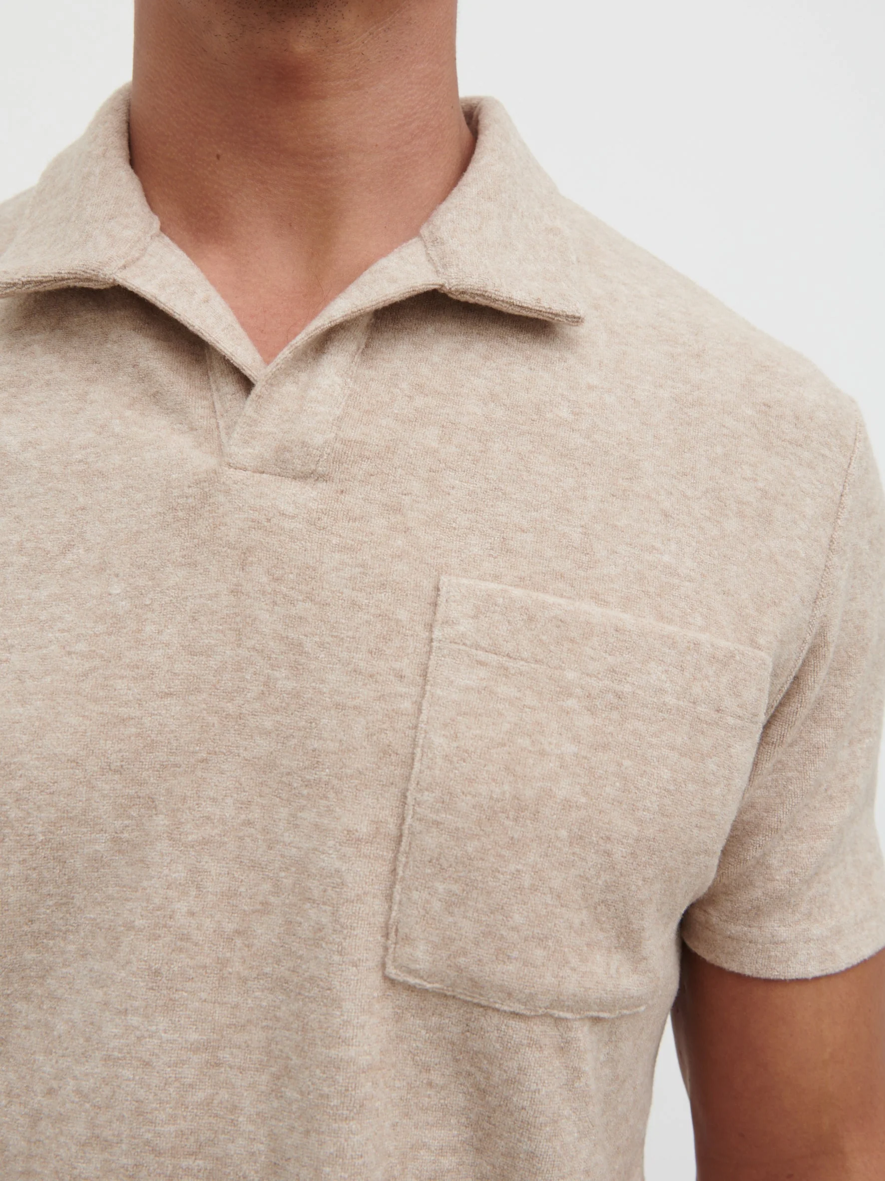 Albie Toweling Top - Oatmeal - Image 3