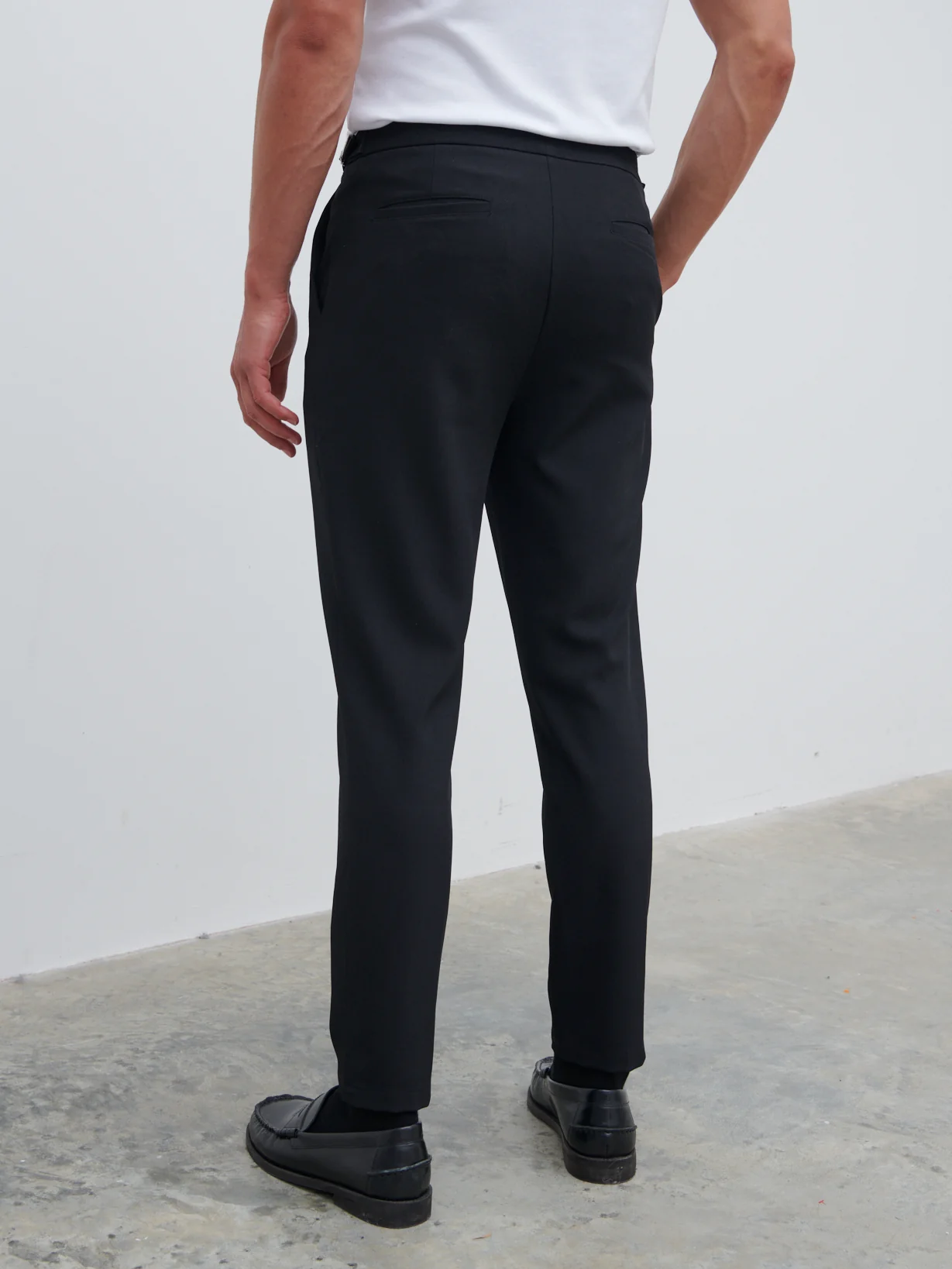 Axton Tailored Trousers - Black - Image 5