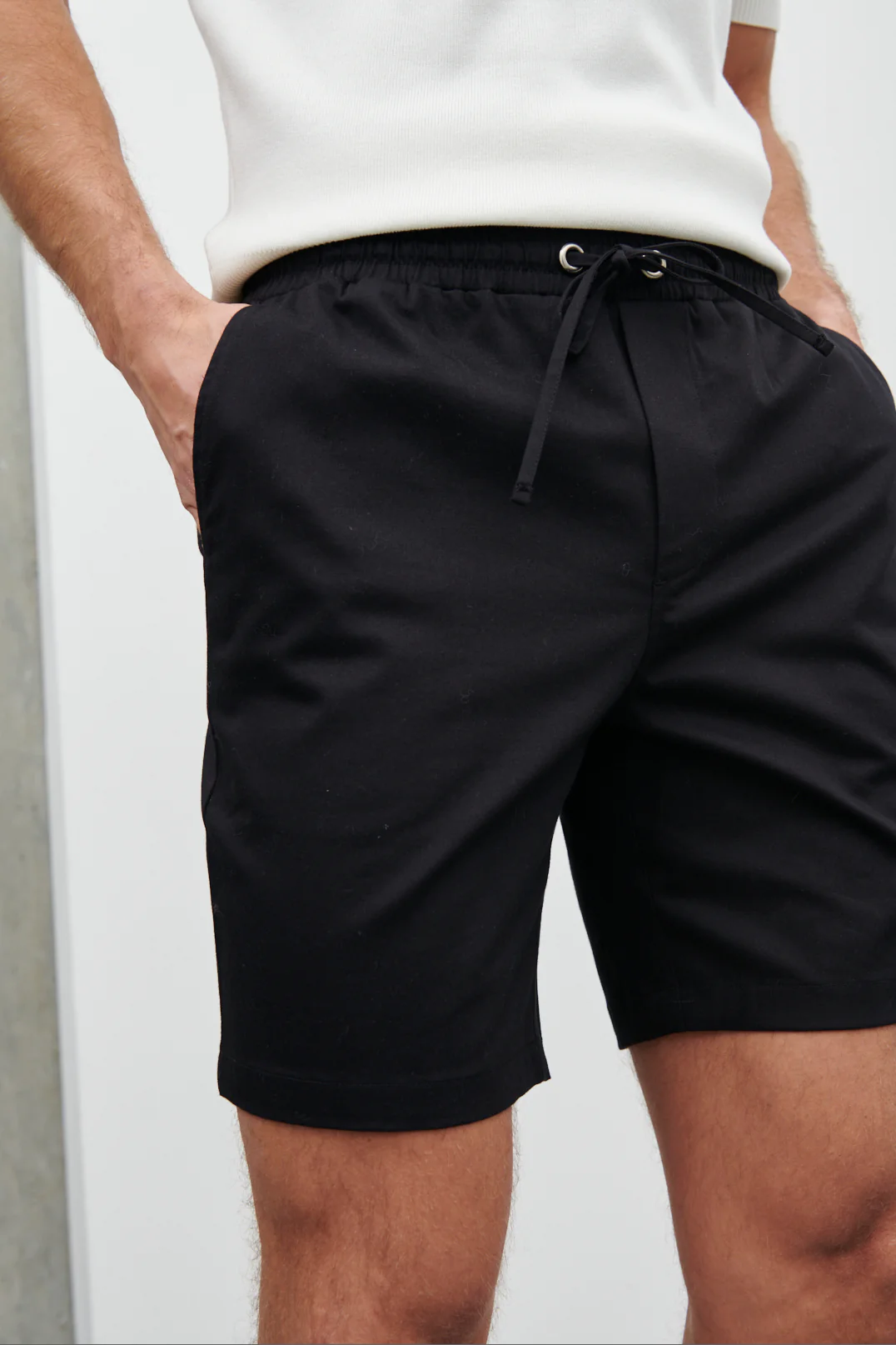 Joseph Tailored Short - Black - Image 3
