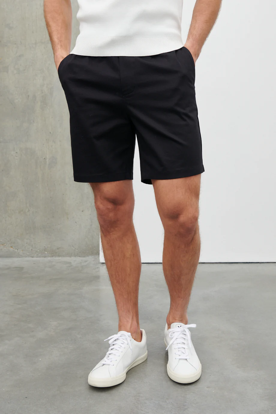 Joseph Tailored Short - Black - Image 4