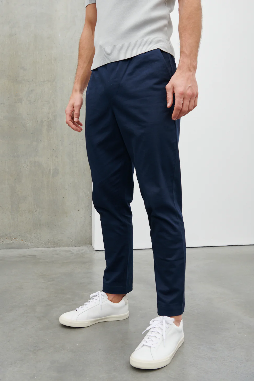 Oscar Tailored Trouser - Navy - Image 4