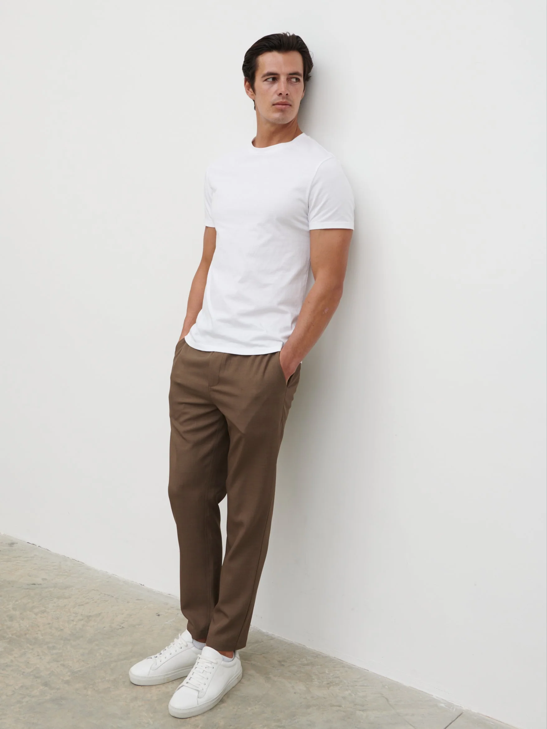 Rome Slim Fit T-Shirts 3 Pack - White - Image 3